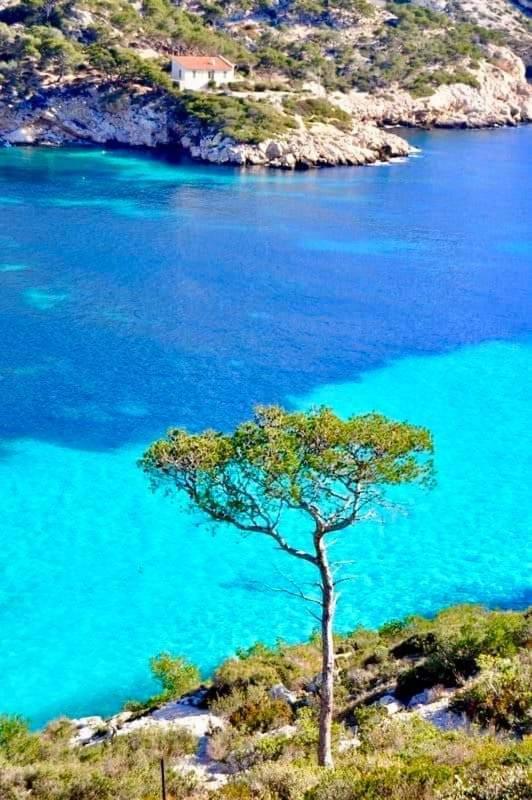 Mon Petit Paradis, Cassis Centre Apt 90 M2, 200 M Mer, Terr Plein Sud, Clim Park Prive מראה חיצוני תמונה