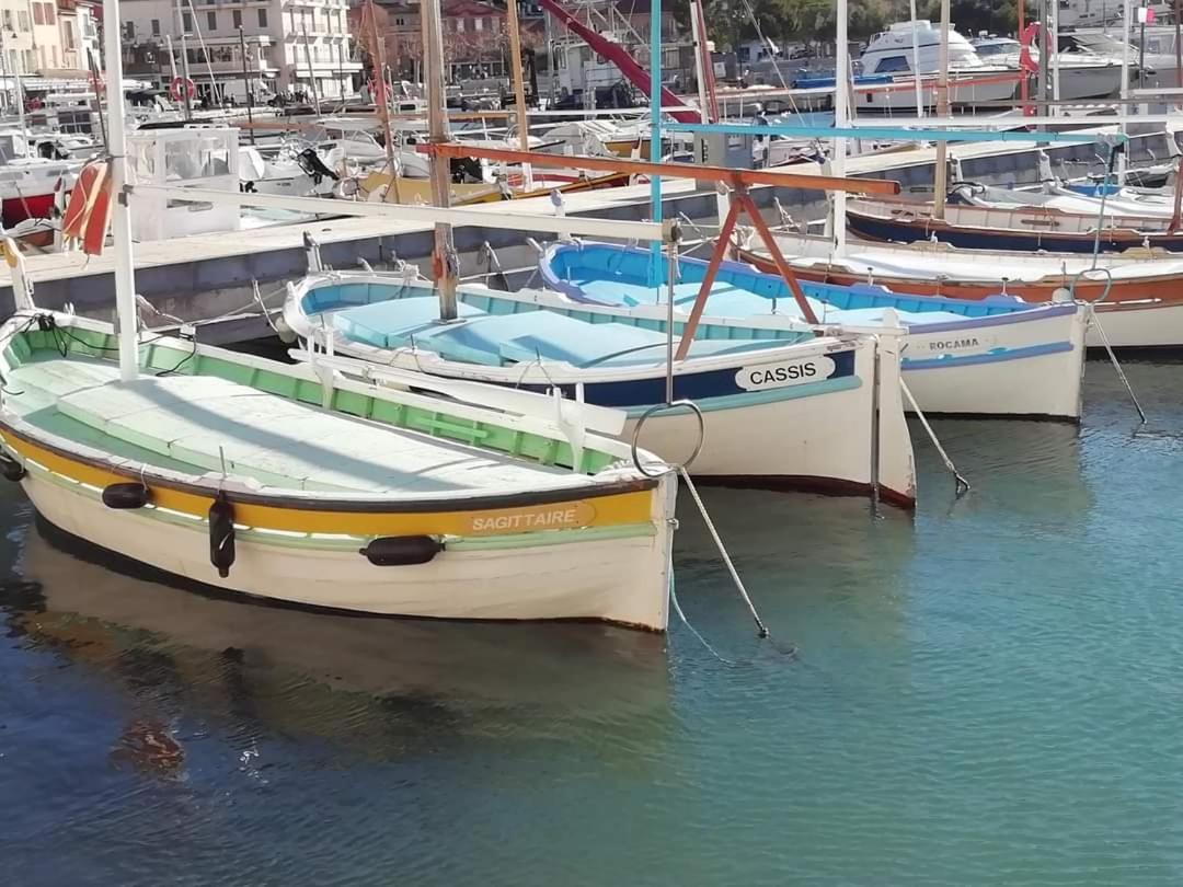 Mon Petit Paradis, Cassis Centre Apt 90 M2, 200 M Mer, Terr Plein Sud, Clim Park Prive מראה חיצוני תמונה