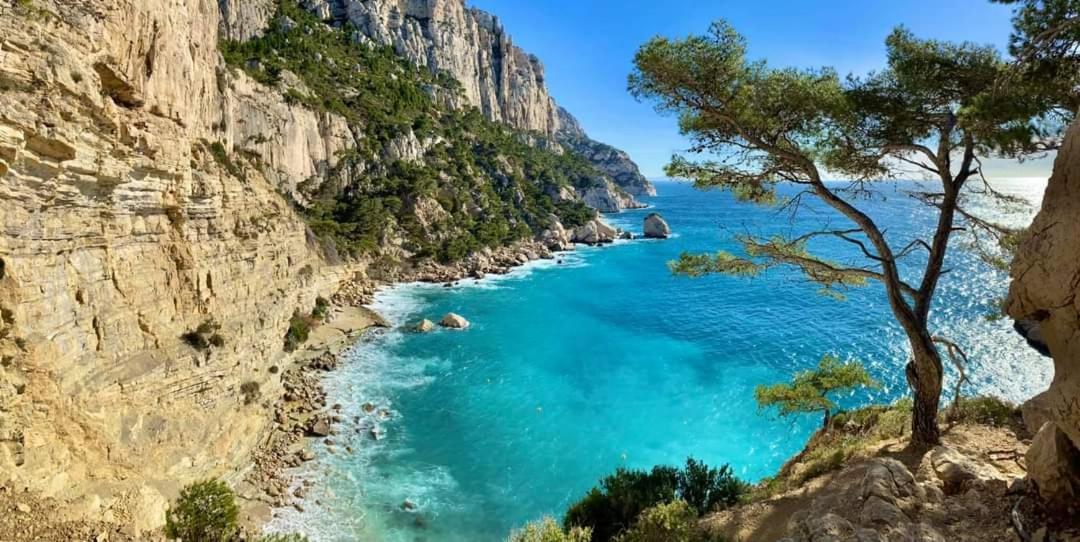 Mon Petit Paradis, Cassis Centre Apt 90 M2, 200 M Mer, Terr Plein Sud, Clim Park Prive מראה חיצוני תמונה